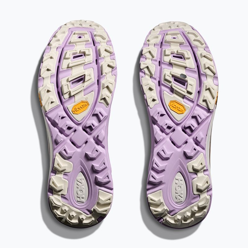 Batai HOKA Mafate Three 2 Wordmark Alabaster/Iris Flower 7