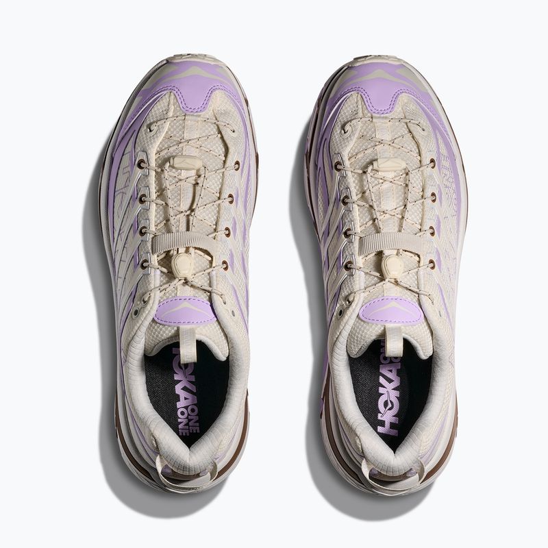 Batai HOKA Mafate Three 2 Wordmark Alabaster/Iris Flower 8