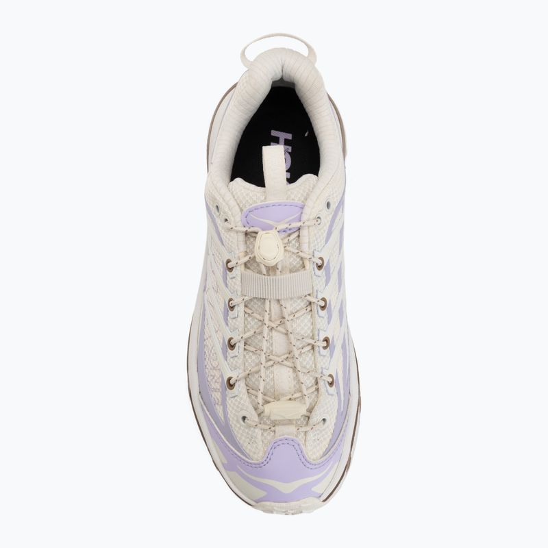 Batai HOKA Mafate Three 2 Wordmark Alabaster/Iris Flower 5