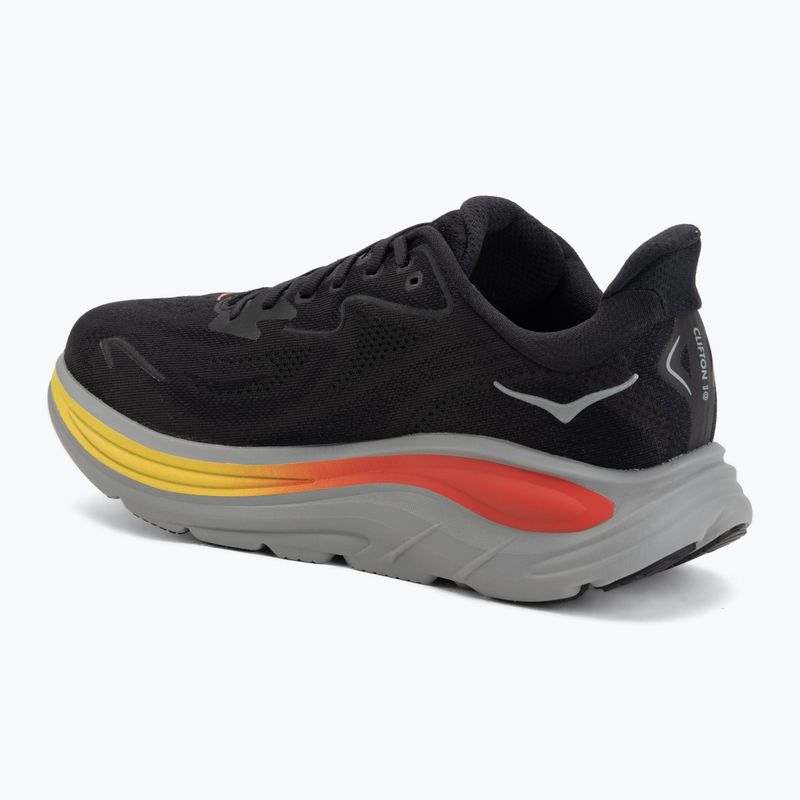 Vyriški bėgimo batai HOKA Clifton 10 black/grey 3