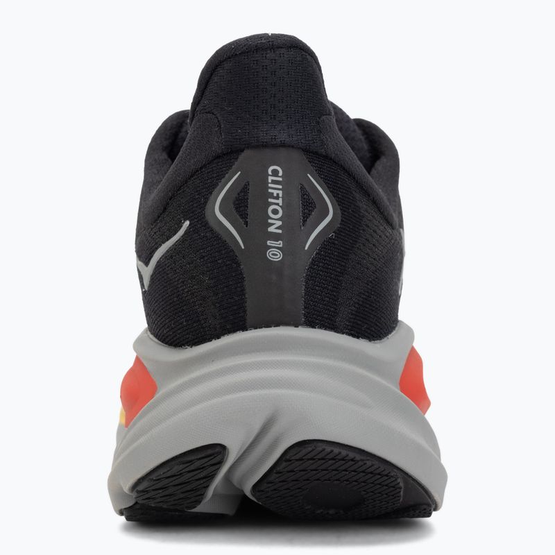 Vyriški bėgimo batai HOKA Clifton 10 black/grey 6