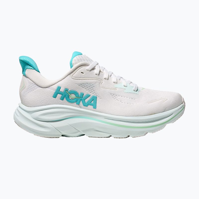 Moteriški bėgimo bateliai HOKA Clifton 10 white/electric rose 2