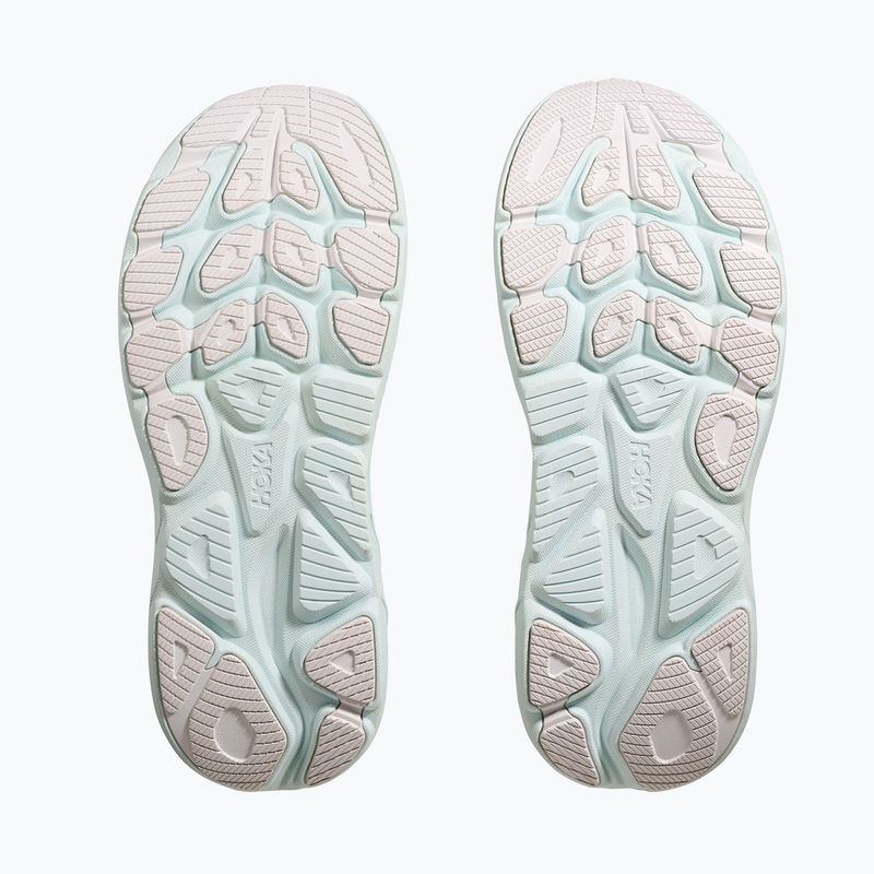 Moteriški bėgimo bateliai HOKA Clifton 10 white/electric rose 7