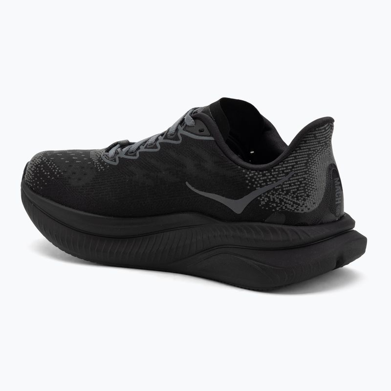 Vyriški bėgimo batai HOKA Mach 6 black/black 3