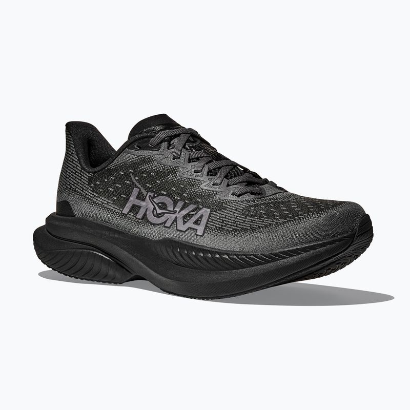Moteriški bėgimo batai HOKA Mach 6 black/fuchcsia