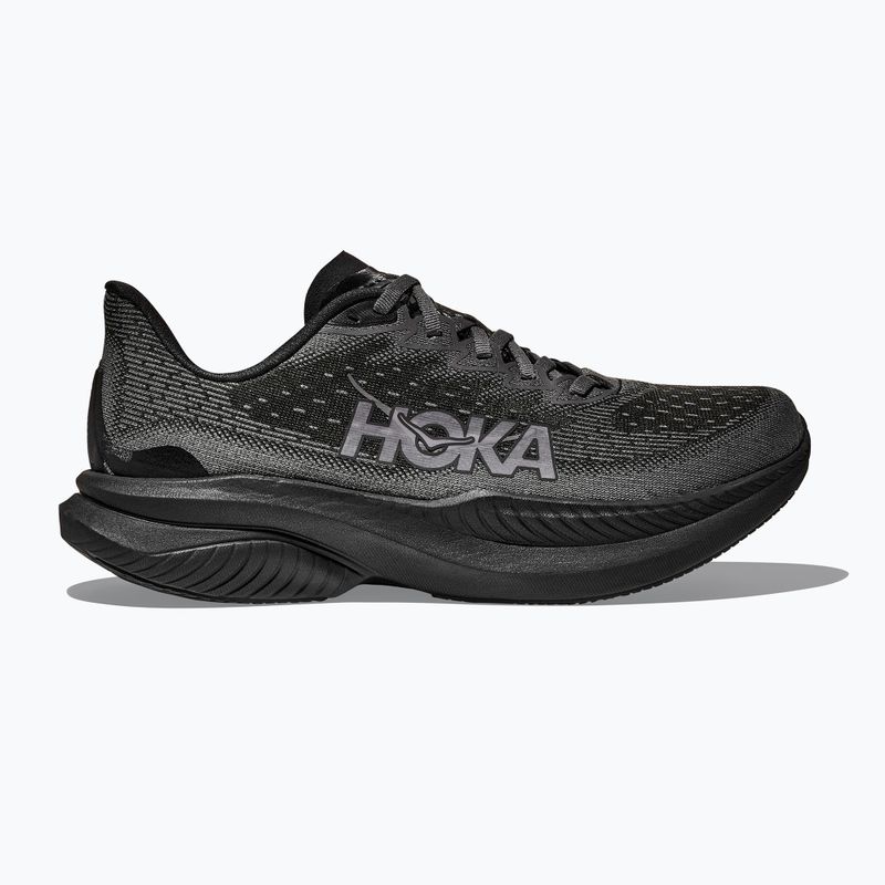 Moteriški bėgimo batai HOKA Mach 6 black/fuchcsia 2