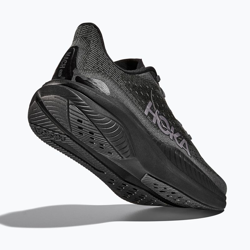 Moteriški bėgimo batai HOKA Mach 6 black/fuchcsia 5