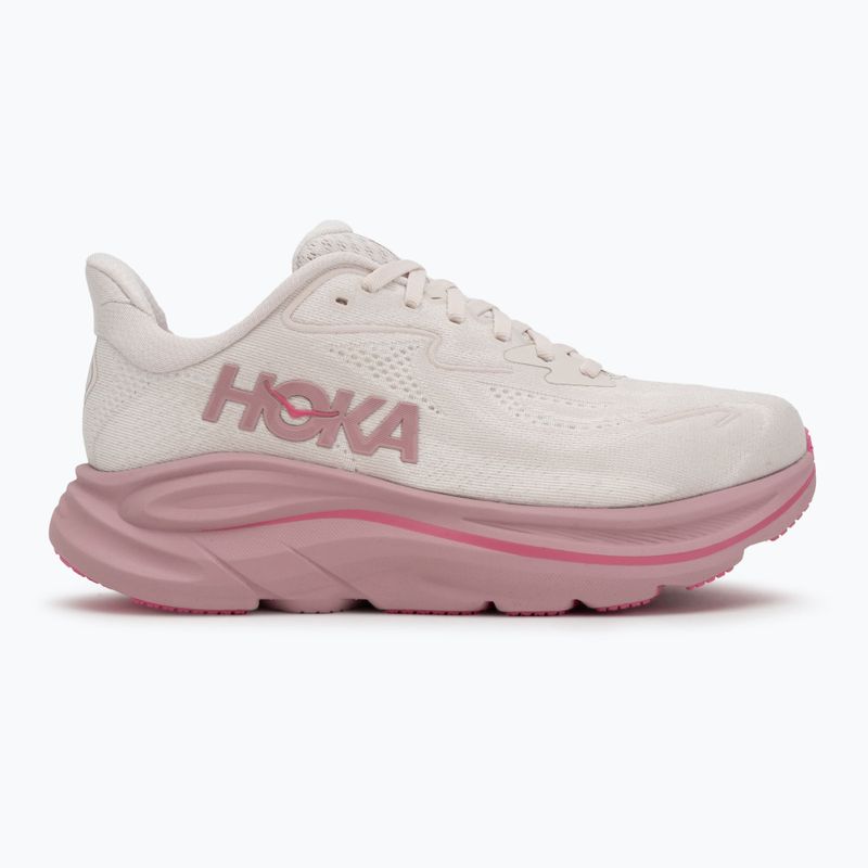Moteriški bėgimo batai HOKA Clifton 10 Wide rose cream/dried rose 2