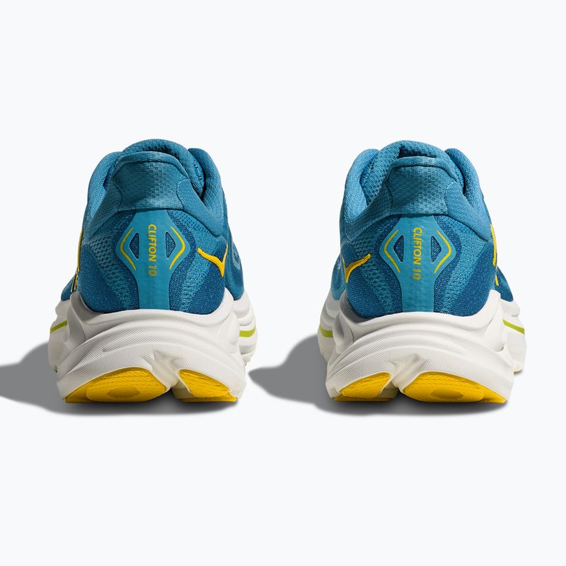 Vyriški bėgimo bateliai HOKA Clifton 10 Wide alpine blue/foggy night 6