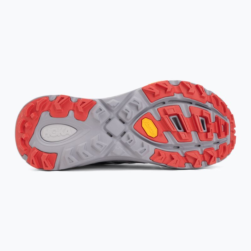 Batai HOKA Mafate Three 2 Wordmark Ash Grey/Outer Orbit 4