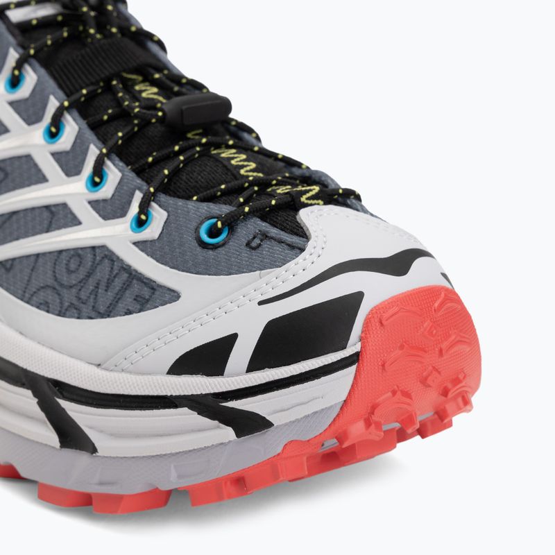 Batai HOKA Mafate Three 2 Wordmark Ash Grey/Outer Orbit 7