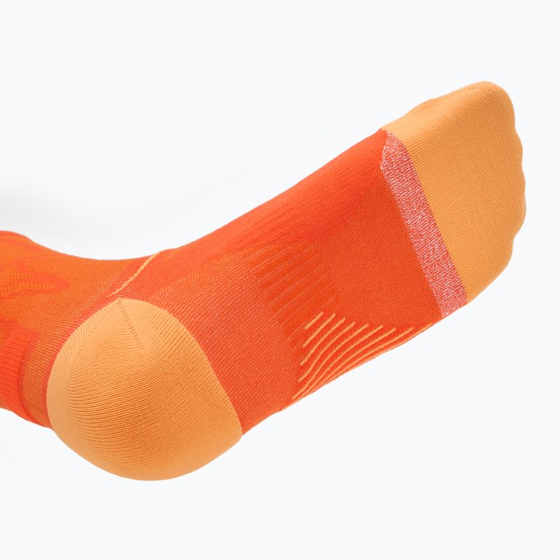 Kojinės HOKA Clifton Crew Run lava 3