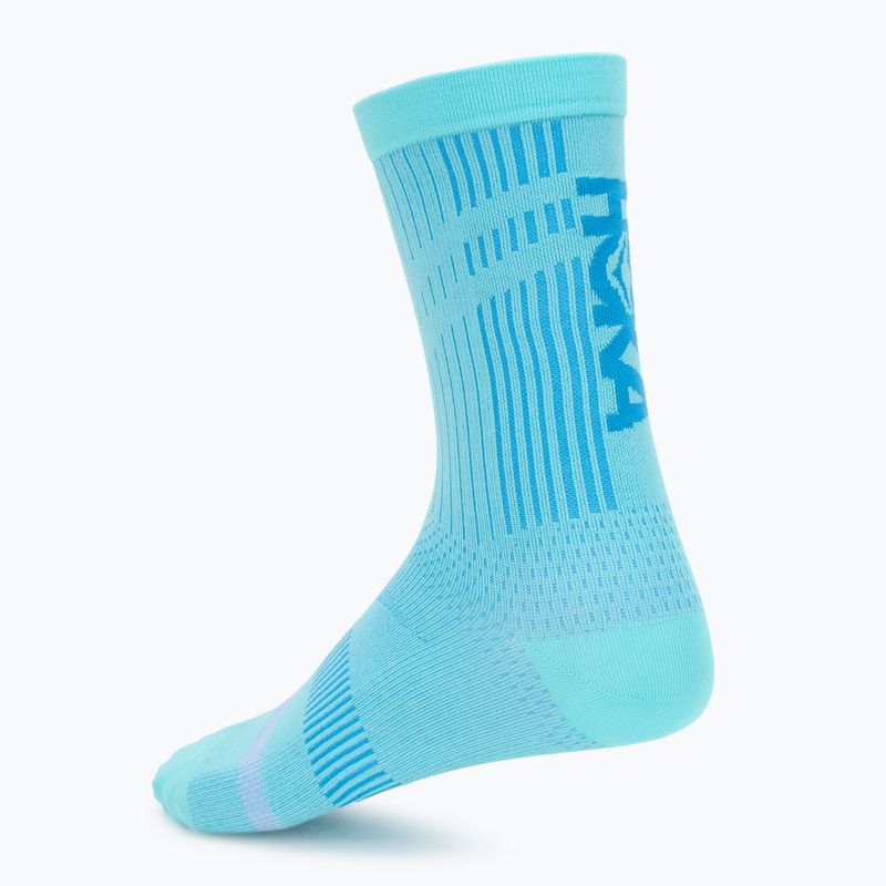 Kojinės HOKA Trail Race Crew cielo blue 2