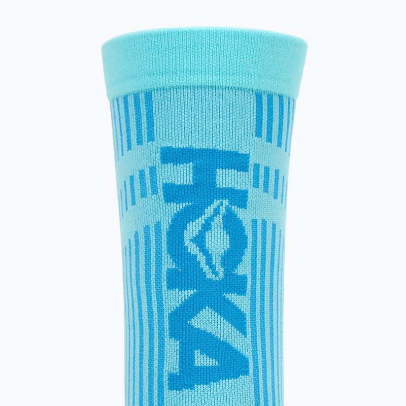 Kojinės HOKA Trail Race Crew cielo blue 3