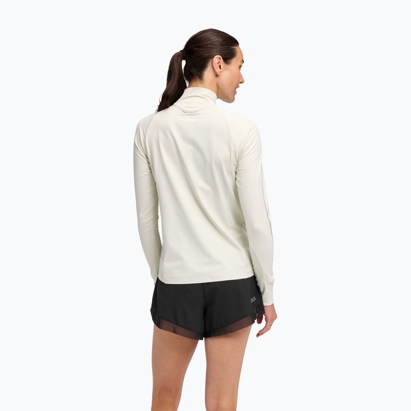 Moteriškas bėgimo džemperis HOKA GlideTech Quarter Zip ruffle salt 3