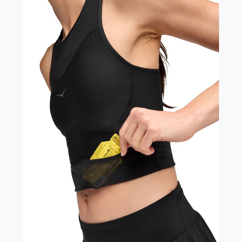 Sportinė liemenėlė HOKA Race Day juoda/juoda 4