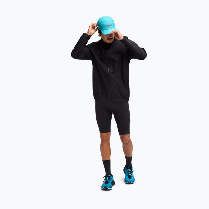 Vyriška bėgimo striukė HOKA Skybreeze Waterproof GTX juoda 2