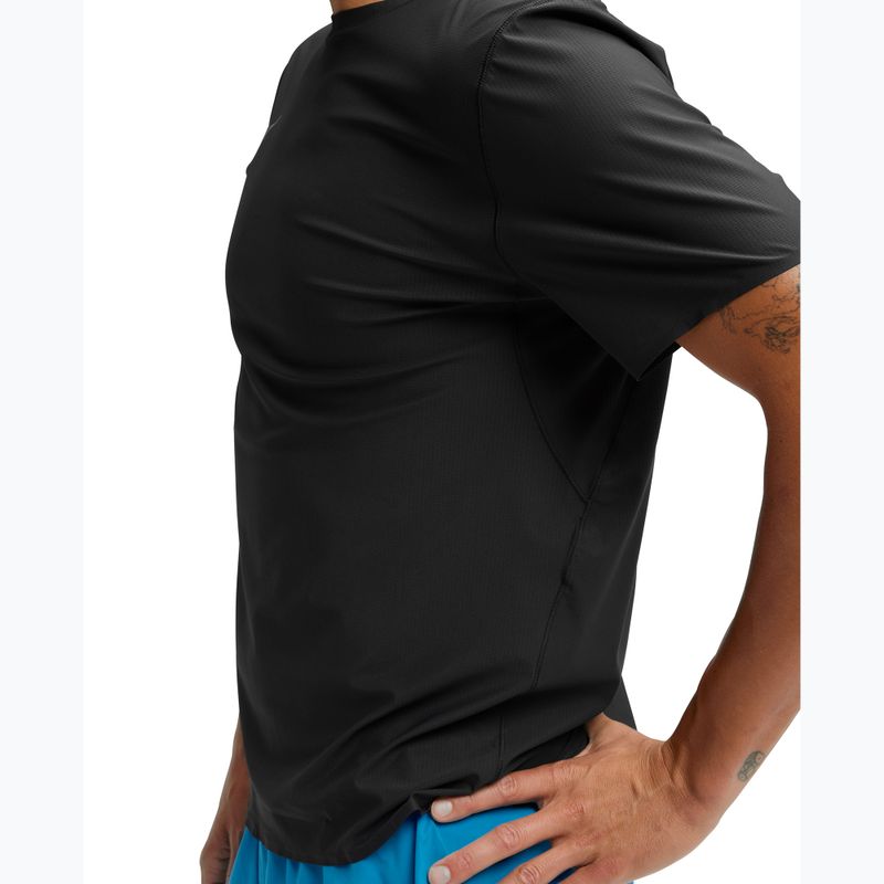 Vyriški bėgimo marškinėliai HOKA Airolite 2.0 juodi 6