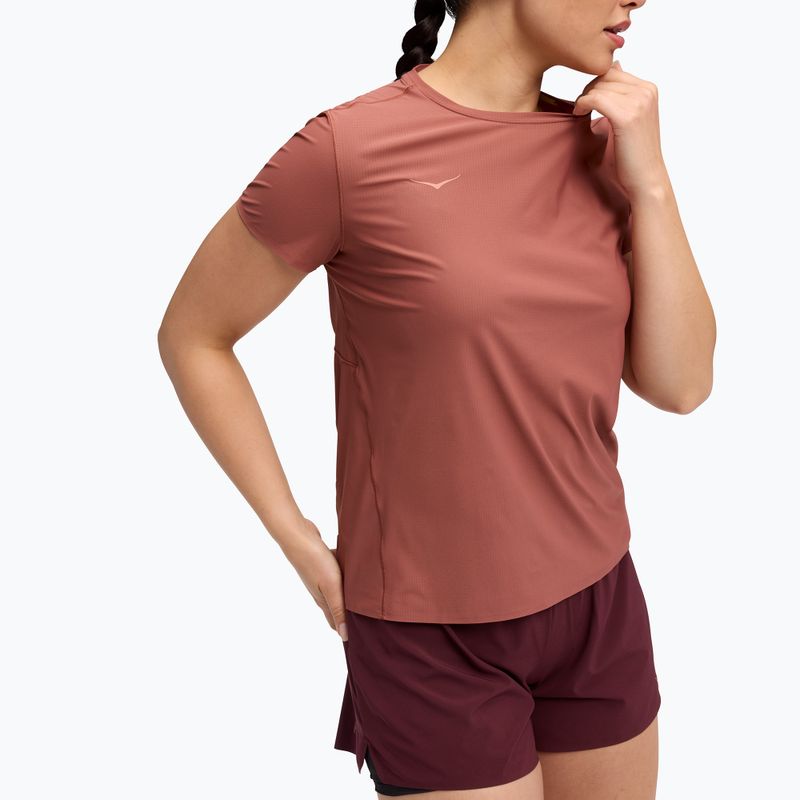 Moteriški bėgimo marškinėliai HOKA Airolite 2.0 red 4