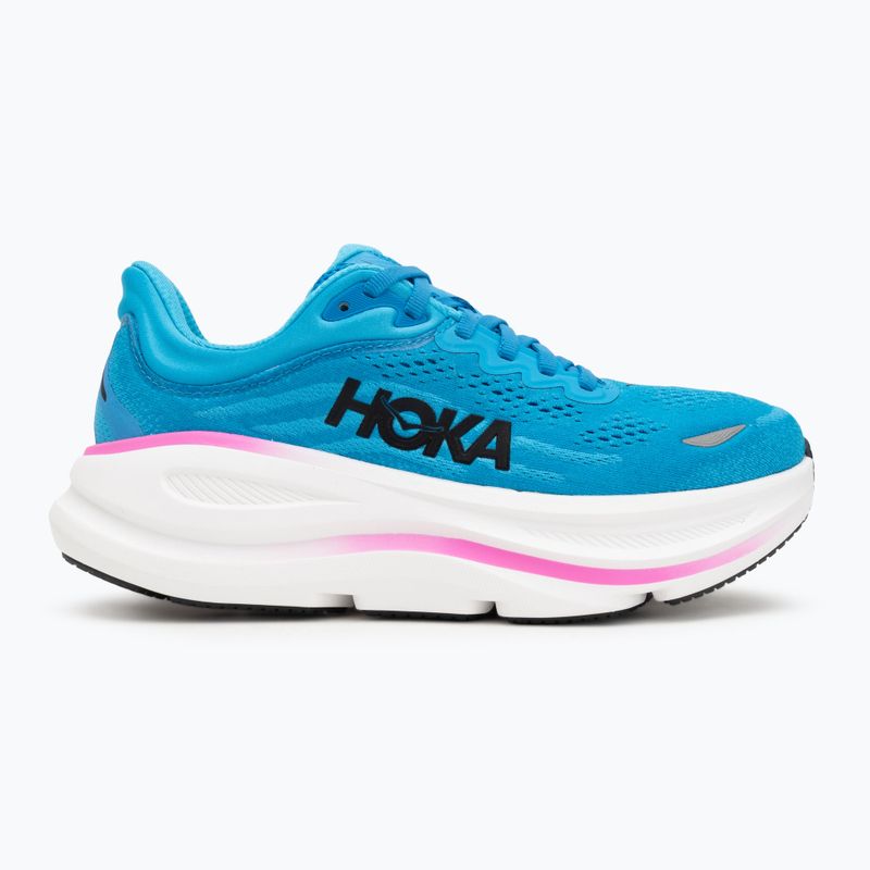 Moteriški bėgimo batai HOKA Bondi 9 skyward blue/neon fuchsia 2
