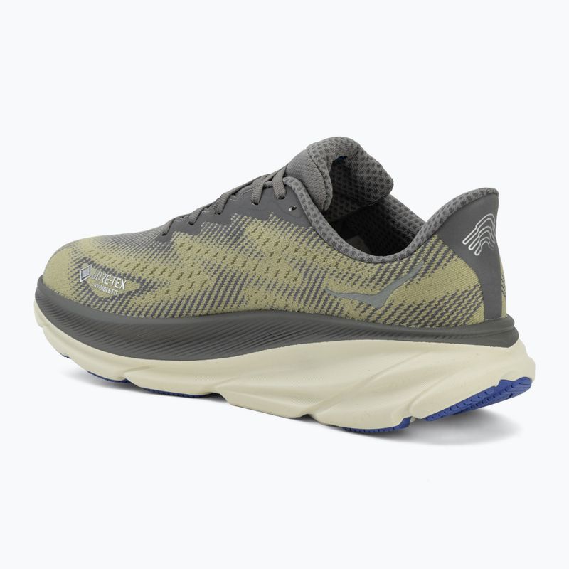 Vyriški bėgimo batai HOKA Clifton 9 GTX gravel/eggshell 3