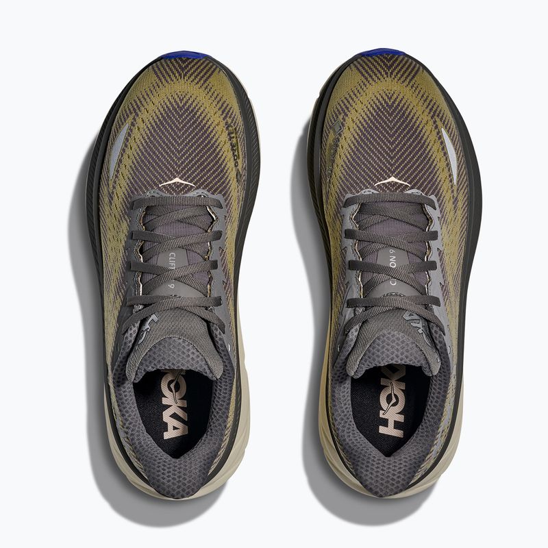 Vyriški bėgimo batai HOKA Clifton 9 GTX gravel/eggshell 7