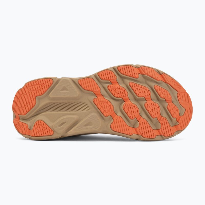Moteriški bėgimo bateliai HOKA Clifton 9 GTX eggshell/khaki 4