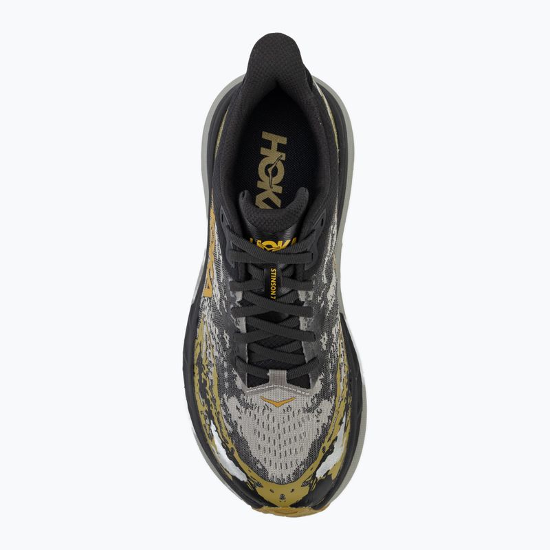 Vyriški bėgimo batai HOKA Stinson 7 black/cement 5