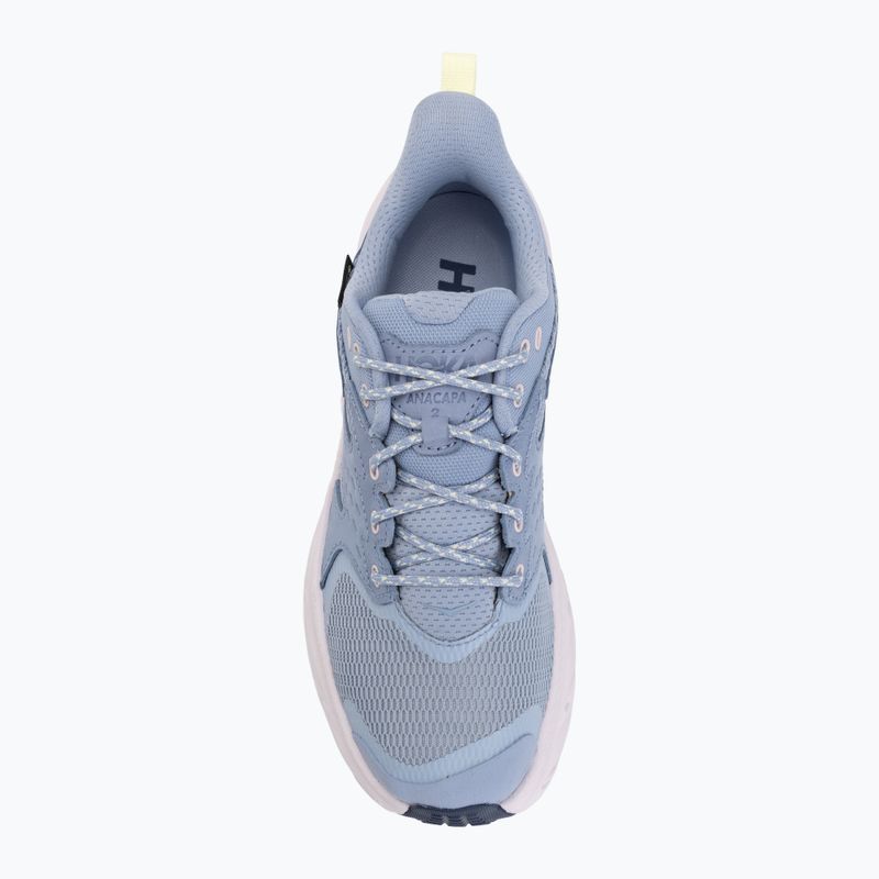 Moteriški turistiniai batai HOKA Anacapa 2 Low GTX tranquil blue/lilac cream 5