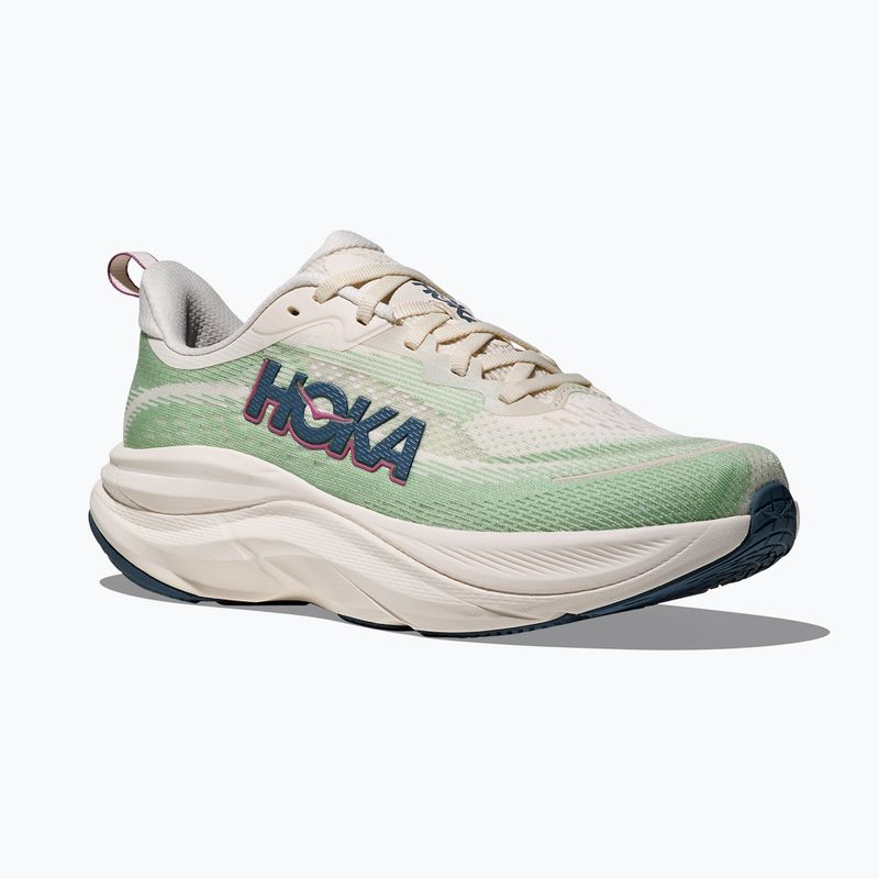 Moteriški bėgimo bateliai HOKA Skyflow alabaster/vintage green