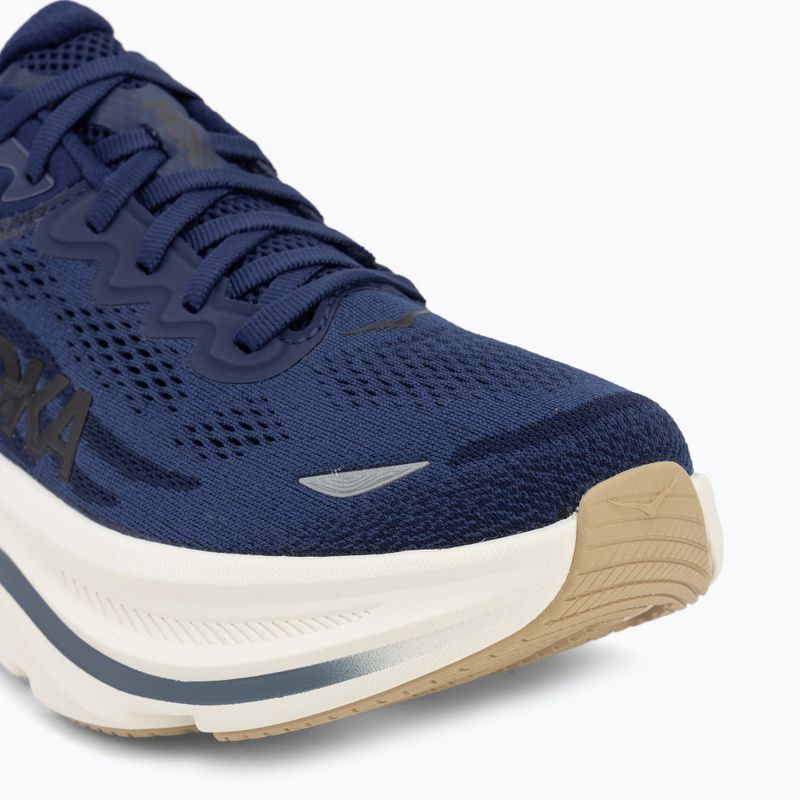 Vyriški bėgimo batai HOKA Bondi 9 midnight blue/varsity navy 7