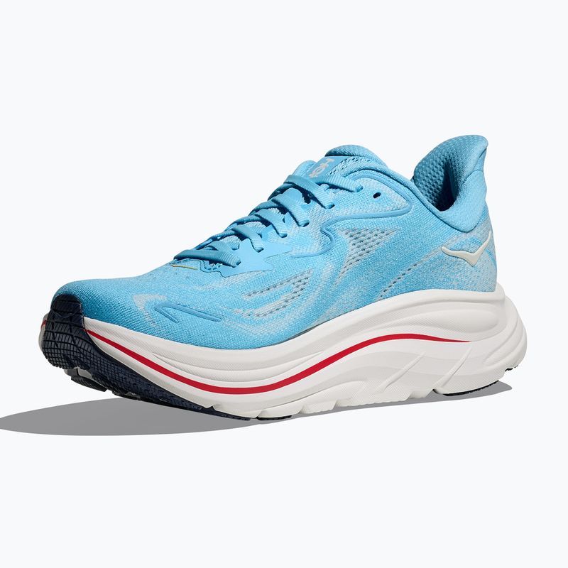 Moteriški bėgimo bateliai HOKA Clifton 10 soaring blue/frost 2