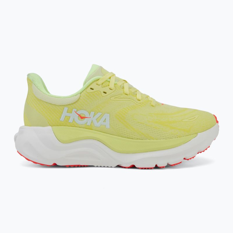 Moteriški bėgimo bateliai HOKA Arahi 8 sunlight/neon yuzu 2