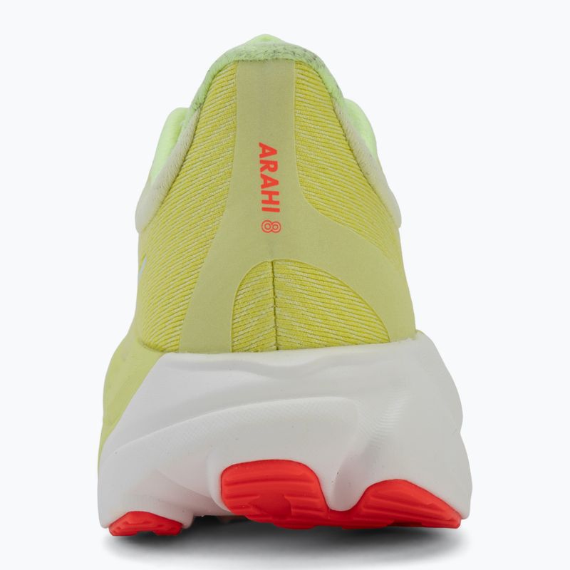 Moteriški bėgimo bateliai HOKA Arahi 8 sunlight/neon yuzu 6