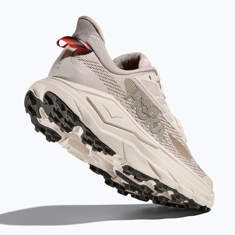 Moteriški bėgimo bateliai HOKA Challenger 8 stucco/asphalt grey 5