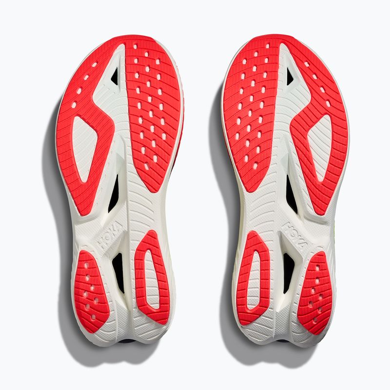 Moteriški bėgimo bateliai Hoka Mach X 3 Nneon yuzu/squid ink 8