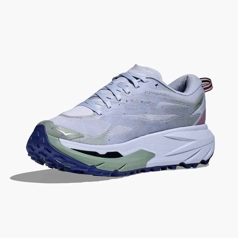Moteriški bėgimo bateliai HOKA Mafate 5 ambient blue/rosemary 2