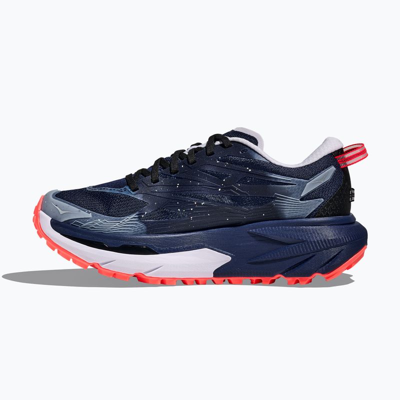 Moteriški bėgimo bateliai HOKA Mafate 5 midnight blue/starlight glow 4