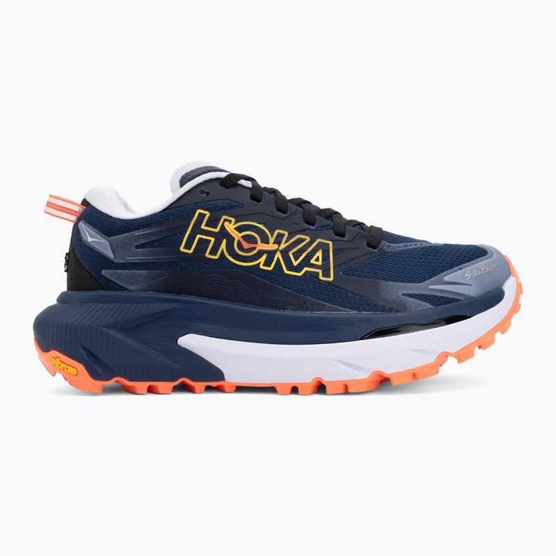 Moteriški bėgimo bateliai HOKA Mafate 5 midnight blue/starlight glow 2