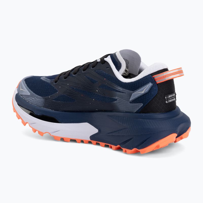 Moteriški bėgimo bateliai HOKA Mafate 5 midnight blue/starlight glow 3