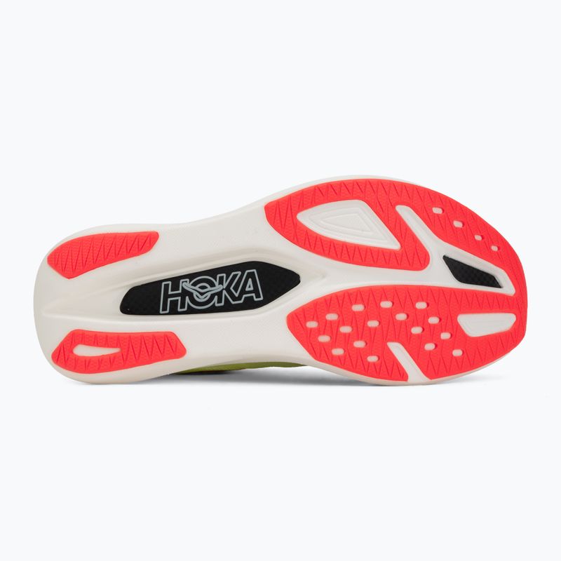 Bėgimo batai HOKA Rocket X 3 neon yuzu/squid ink 4