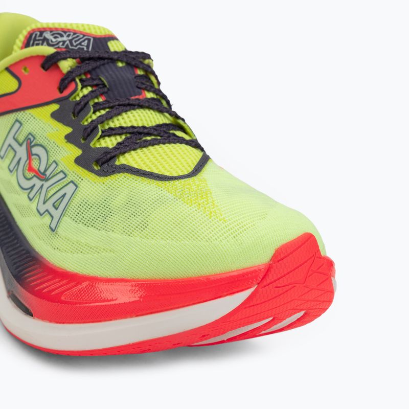 Bėgimo batai HOKA Rocket X 3 neon yuzu/squid ink 7