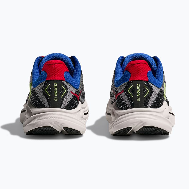 Vaikiški bėgimo batai HOKA Clifton 10 foggy grey/black 6