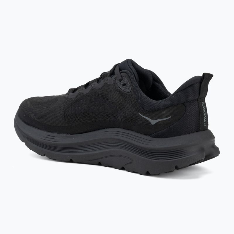 Moteriški bėgimo bateliai Hoka Kawana 3 black/black 3