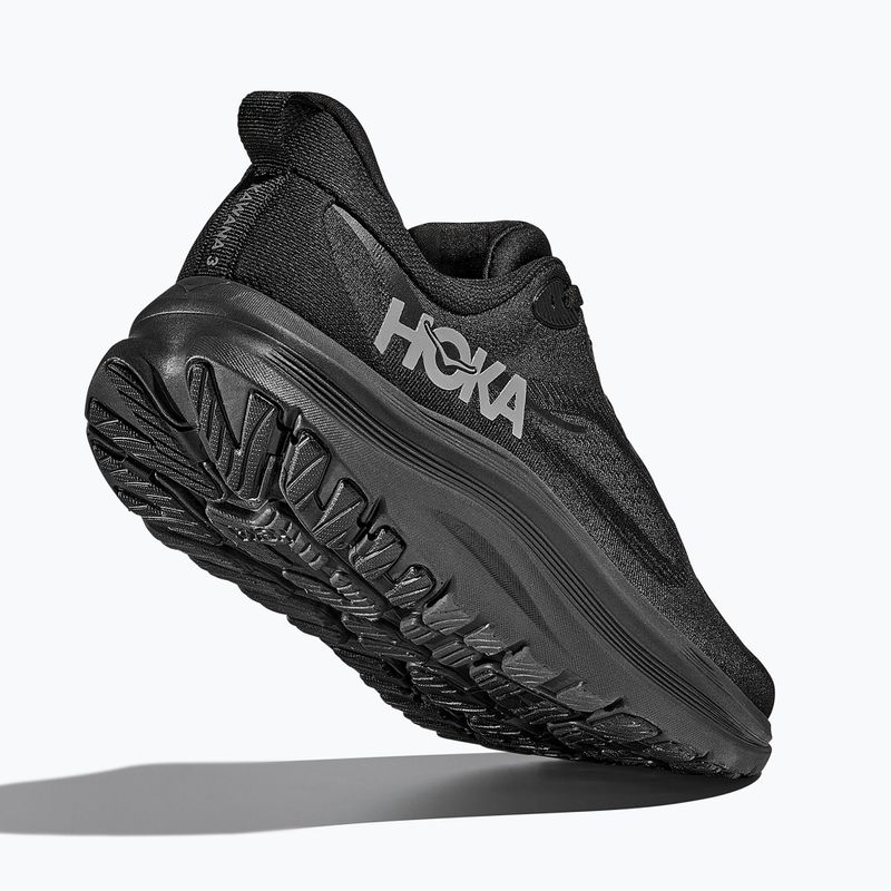 Moteriški bėgimo bateliai Hoka Kawana 3 black/black 5