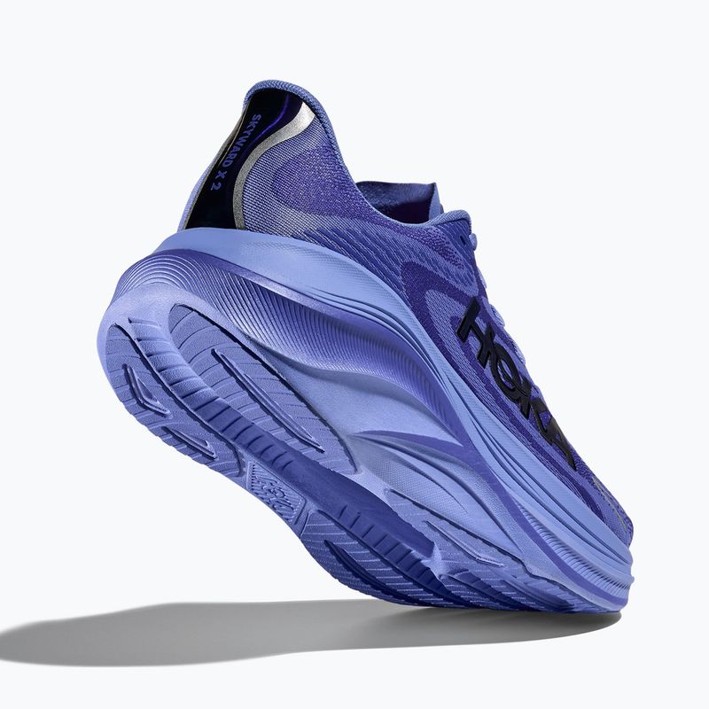 Moteriški bėgimo bateliai Hoka Skyward X 2 blue blossom/celestial blue 5