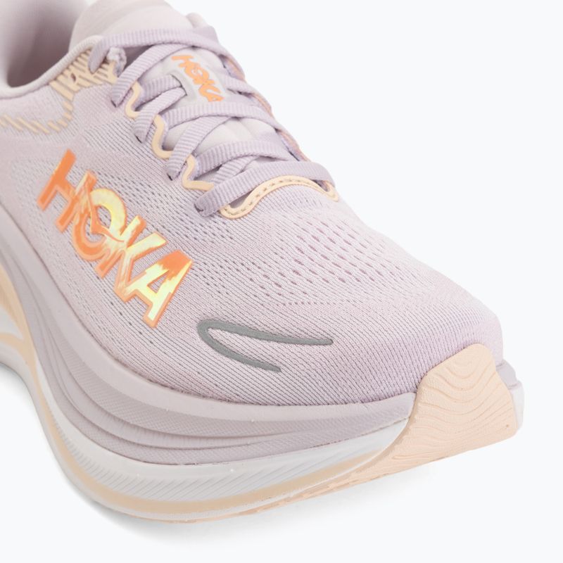 Moteriški bėgimo bateliai Hoka Skyward X 2 lilac cream/tangerine glow 7