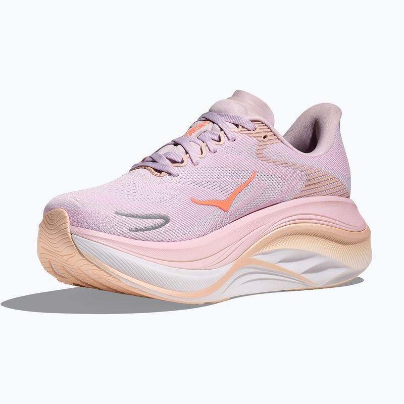 Moteriški bėgimo bateliai Hoka Skyward X 2 lilac cream/tangerine glow 2