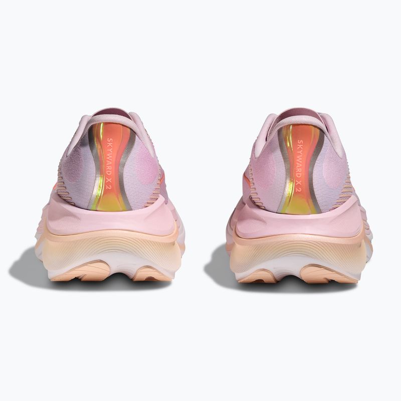 Moteriški bėgimo bateliai Hoka Skyward X 2 lilac cream/tangerine glow 6