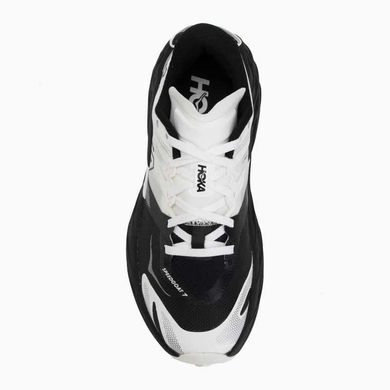 Moteriški bėgimo bateliai HOKA Speedgoat 7 black/white 5